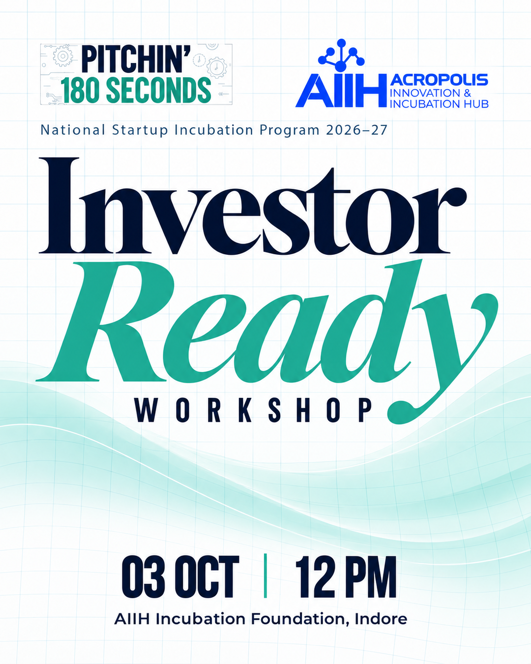 Latest wave and grid Investor Ready Workshop review proof